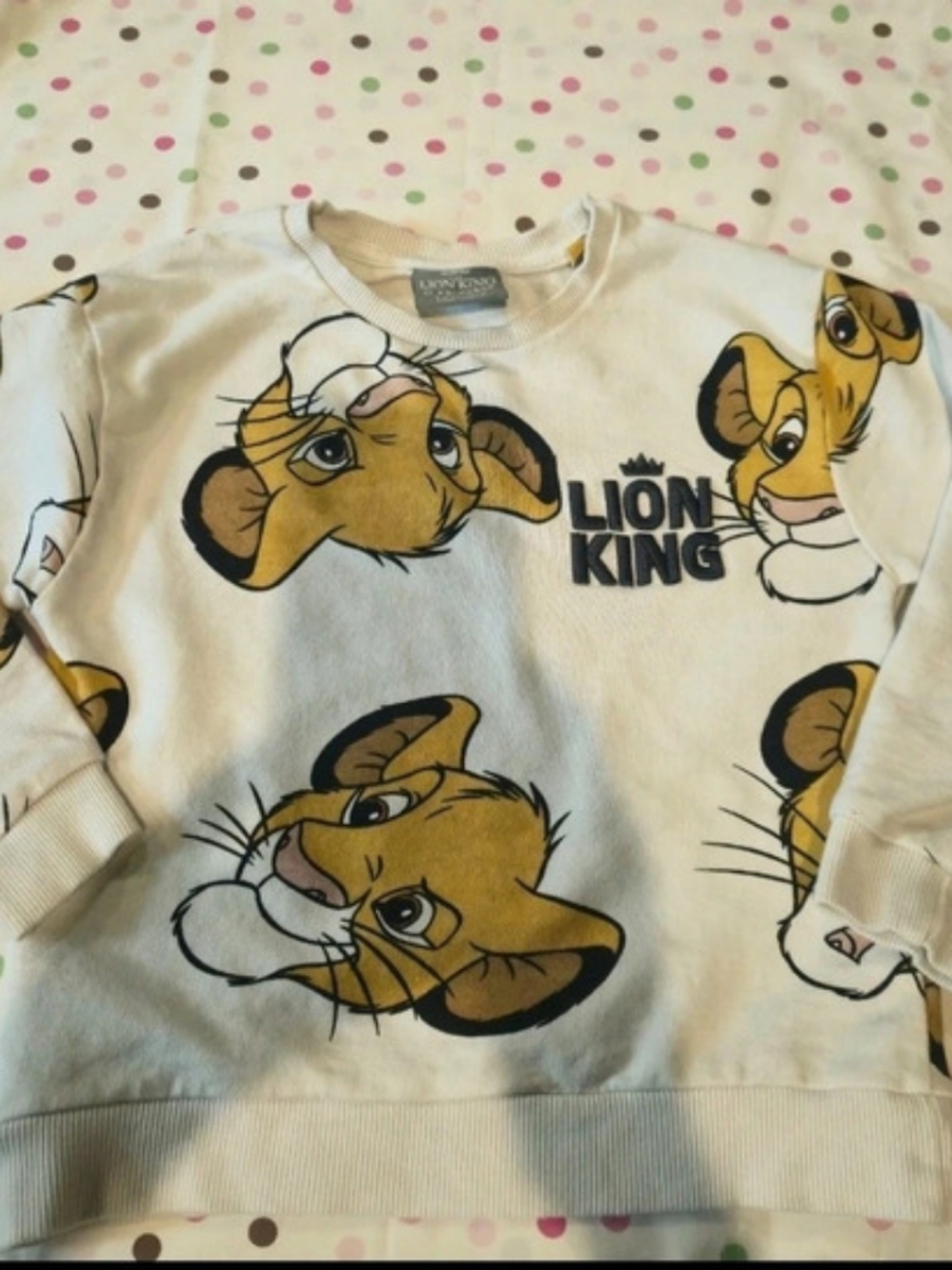 Disney The Lion King Lion Graphic Sweatshirt Girls 3-4Y